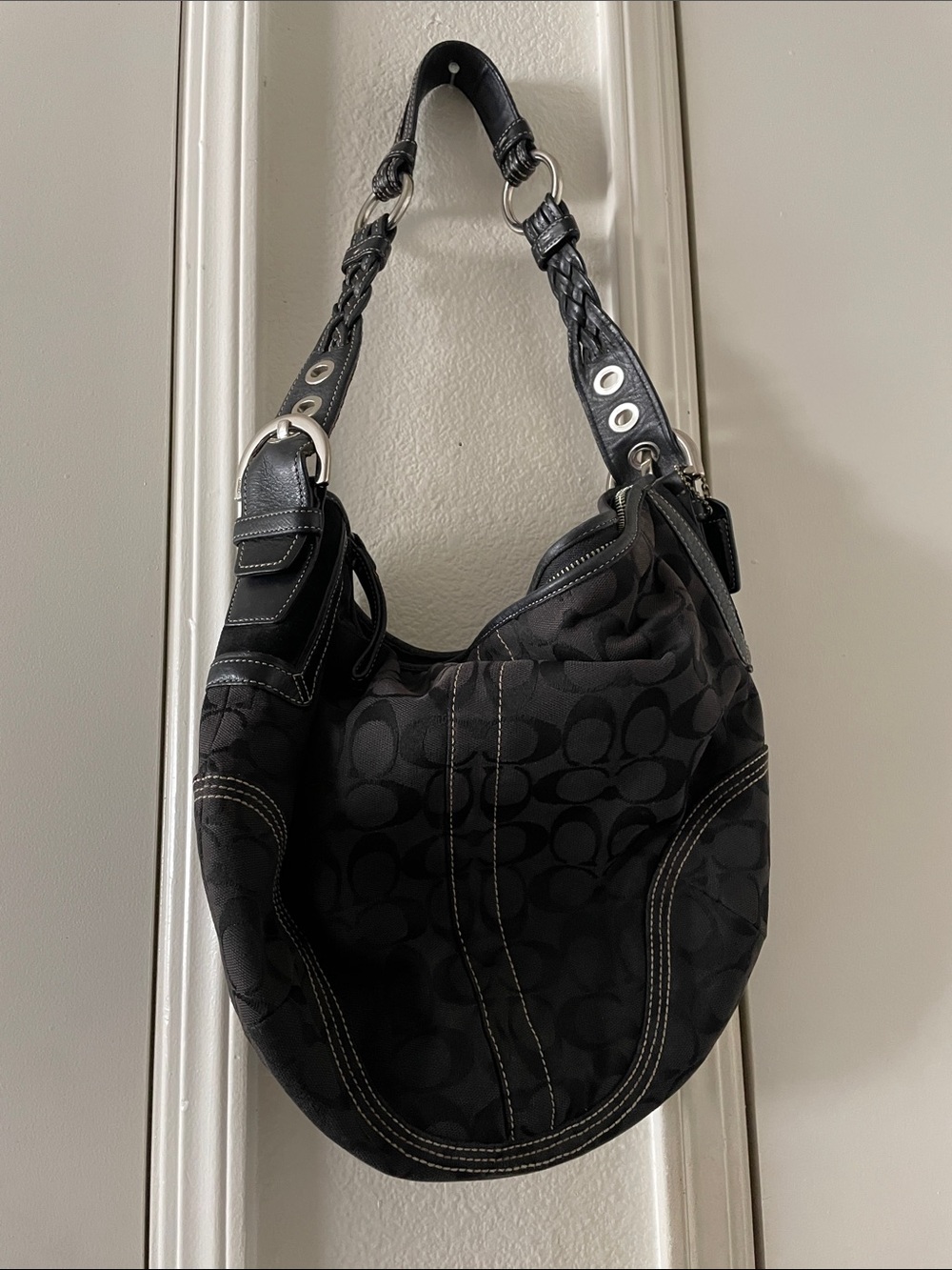 Vintage Coach shoulder purse - Picture 4 of 6